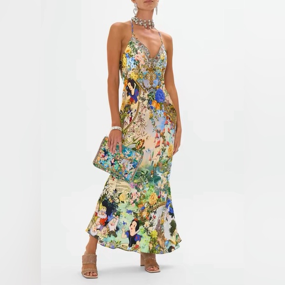 Camilla Dresses & Skirts - Gorgeous Silk Beaded Camilla Dress, Size Medium